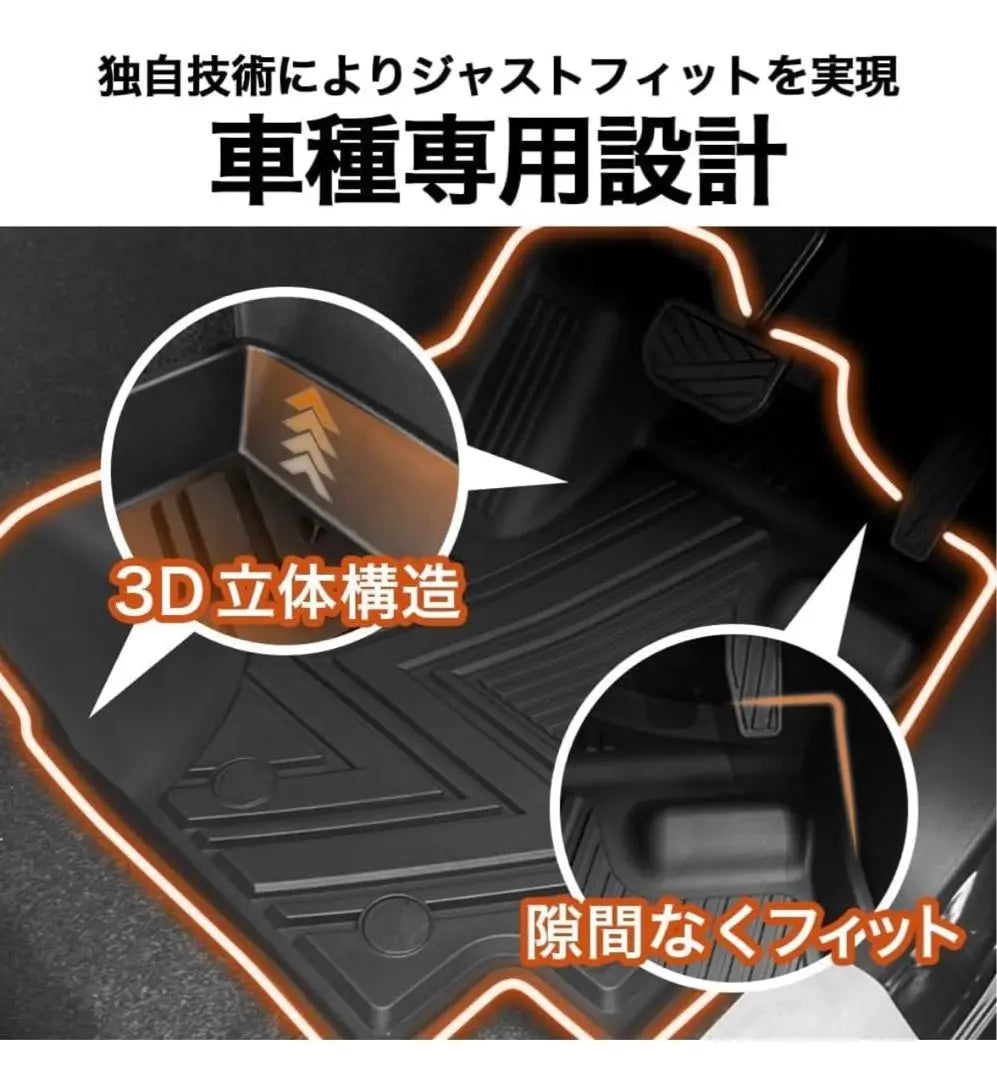 Suzuki Jimny (AT) JB64W JB74W 3D Floor Mat Jimny Sierra