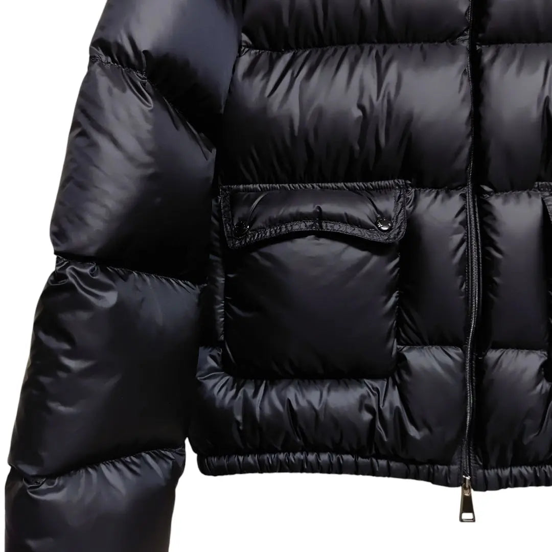 Chaqueta de plumas MONCLER Lannic para mujer, color negro 1