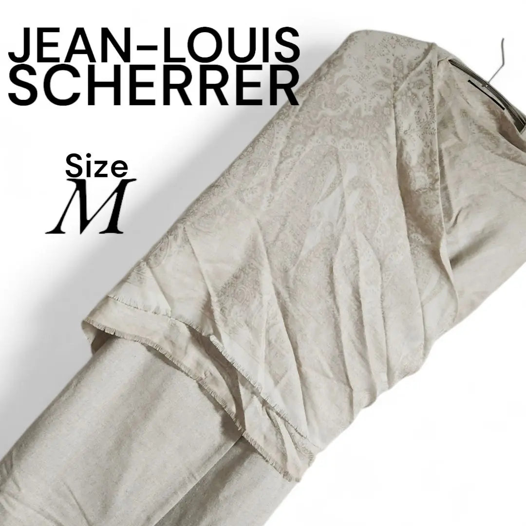 JEAN-LOUIS SCHERRER Estola integrada para mujer Beige M