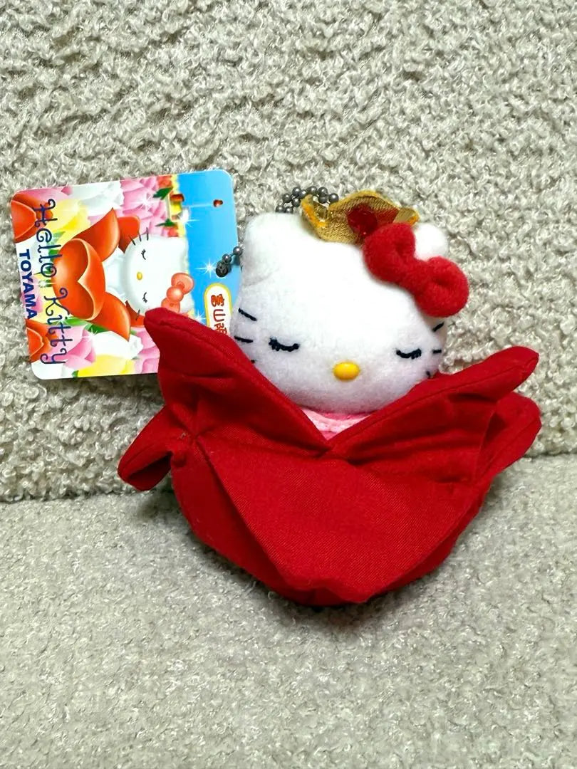 ★Rare Hello Kitty Plush Tulip Toyama Local Mascot