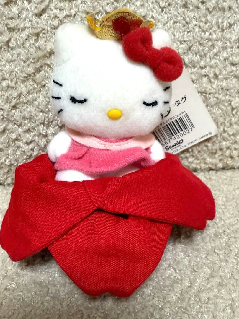 ★Rare Hello Kitty Plush Tulip Toyama Local Mascot