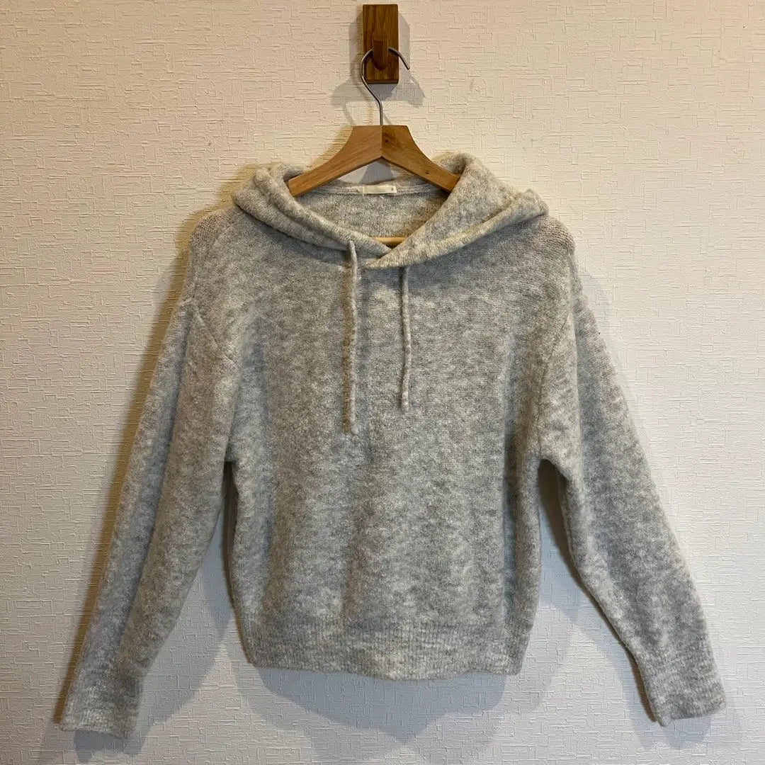 GU [GU] Book Refudy Sweater Parker Knit Size M | ジーユー　【GU】ブークレフーディセーター　パーカーニット　サイズM