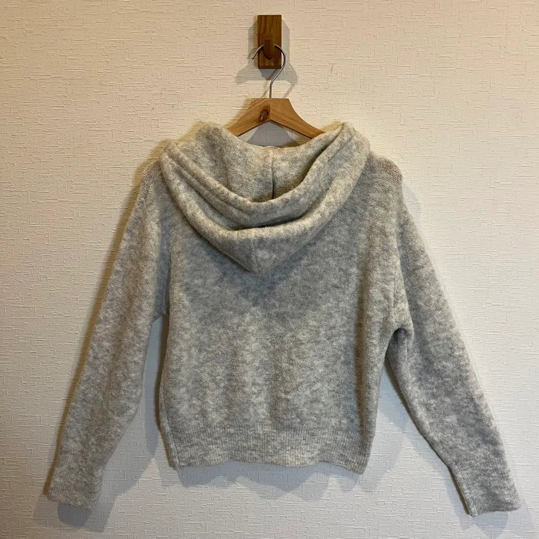 GU [GU] Book Refudy Sweater Parker Knit Size M | ジーユー　【GU】ブークレフーディセーター　パーカーニット　サイズM