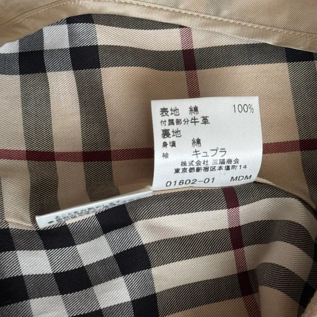 [Extremadamente hermoso] Burberry London 38 Gabardina con forro y cinturón | 【極美品】バーバリーロンドン 38 トレンチコート ライナー&amp;ベルト付き