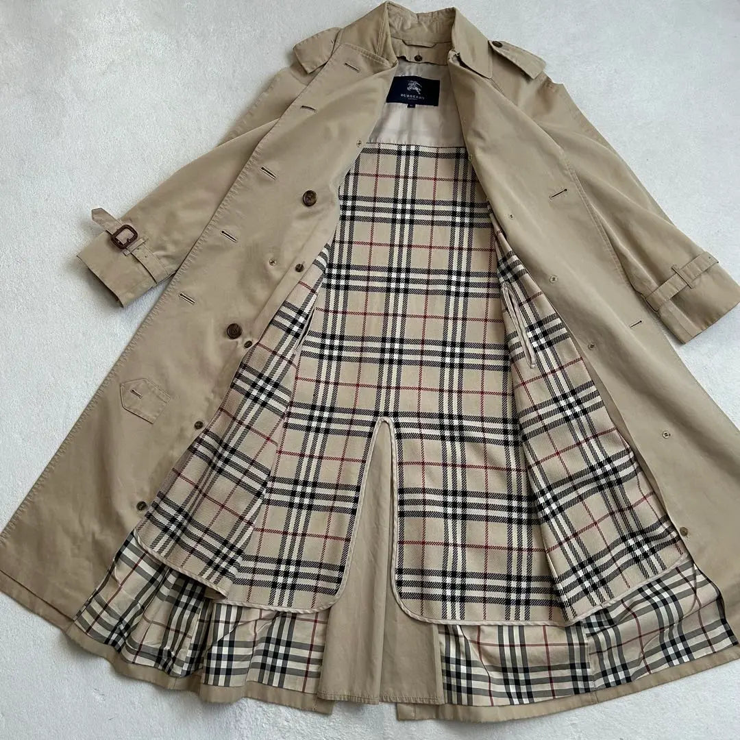 [Extremely beautiful] Burberry London 38 Trench coat liner & with belt