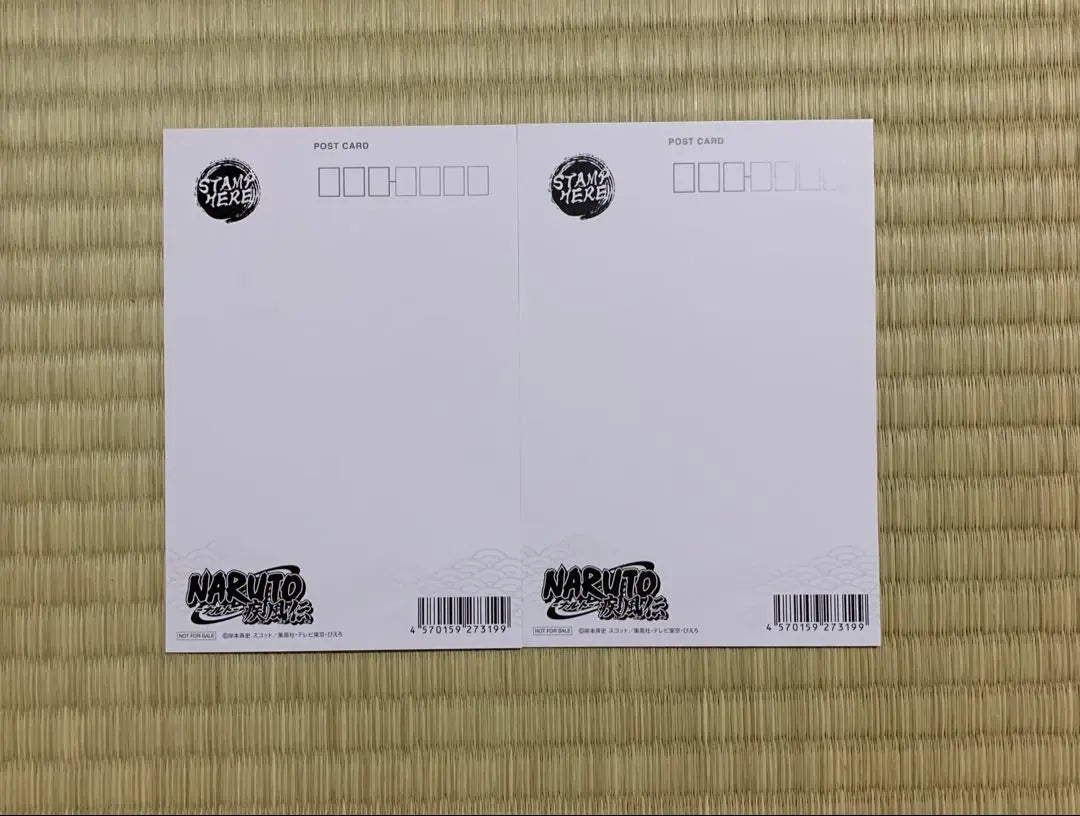 NARUTO Shippuden Tree Village Bonus Postcards Set of 2