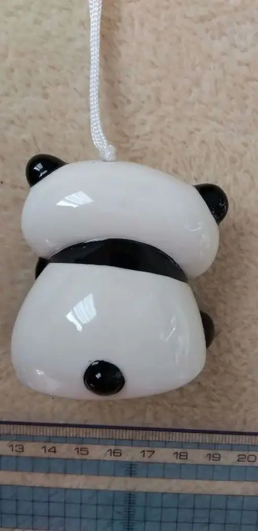 Drop panda, wind chime, Sanx panda, mascot character, ceramic character