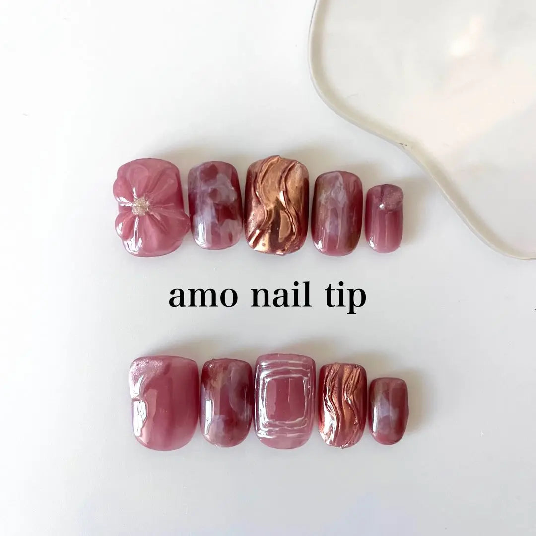 [Order] Nail tips Flower nail tips Plump nail tips Mirror nails