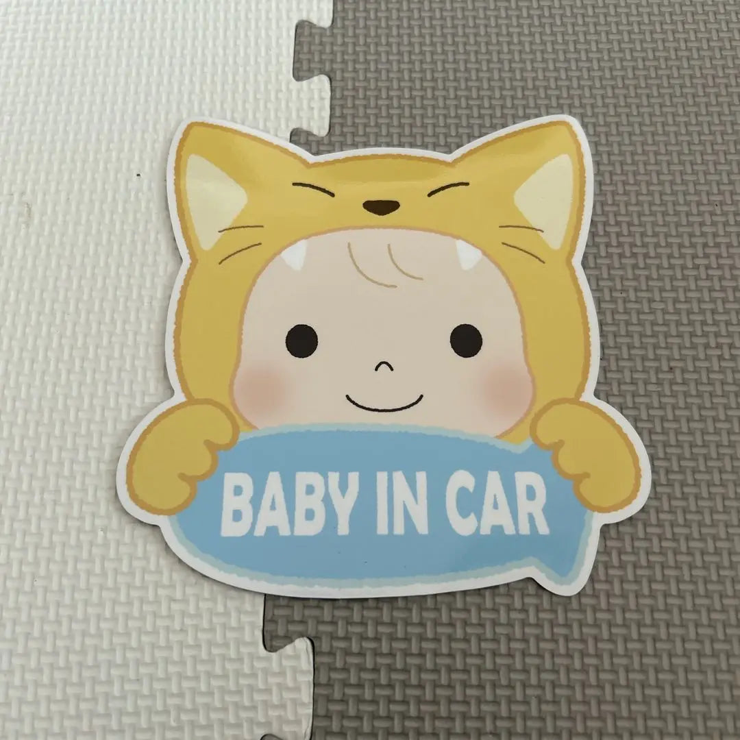 Car Sticker Baby BABY IN CAR Magnet