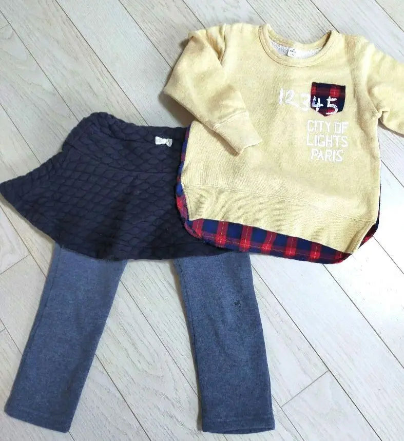 Aprere Cool Top and Bottom Set Fleece Skateboard Sweatshirt 100