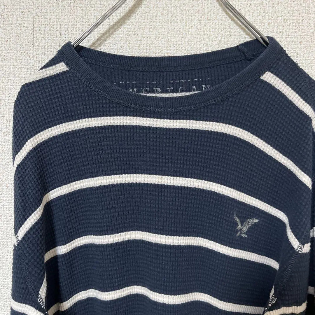 AMERICAN eagle American Eagle Border Knit Sweater