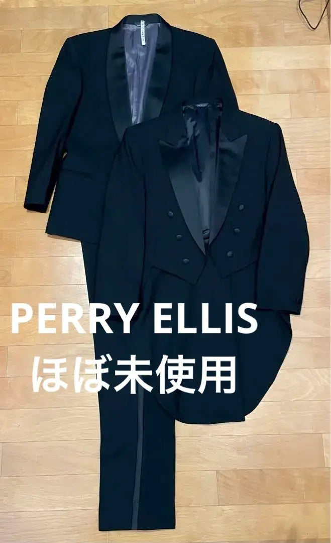 [Casi sin usar] Conjunto de esmoquin PERRY ELLIS 39S LANA 100%