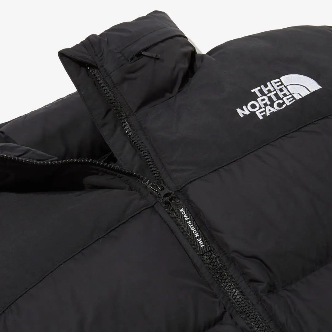 L North Face Mat Black Glossy Black Nupus Down Jacket Nuptse