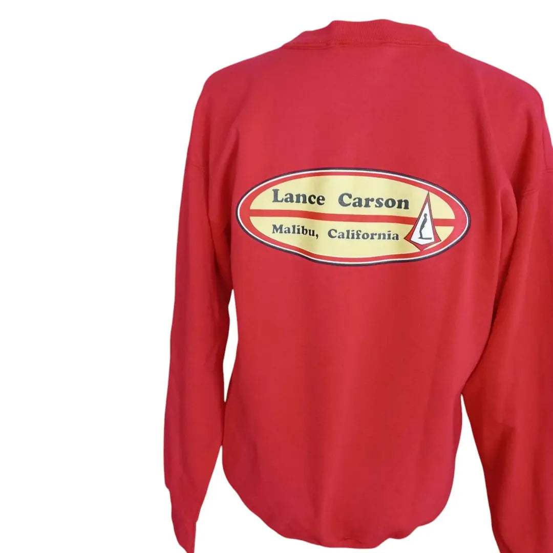 Lancecarson Surfing Red Logo Rare Popular Trainer Ships Same Day