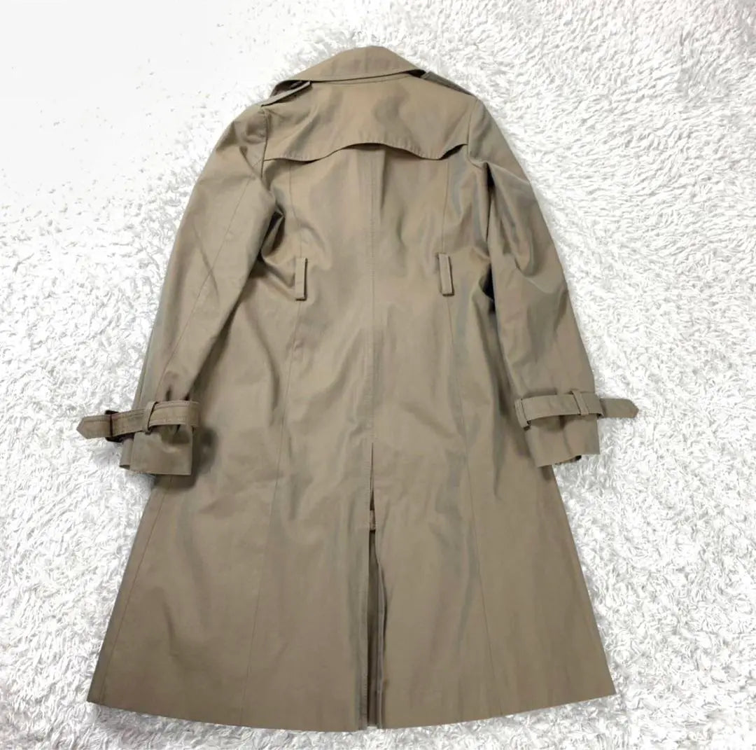 [Good condition] Garjardagalante trench coat double cotton khaki F