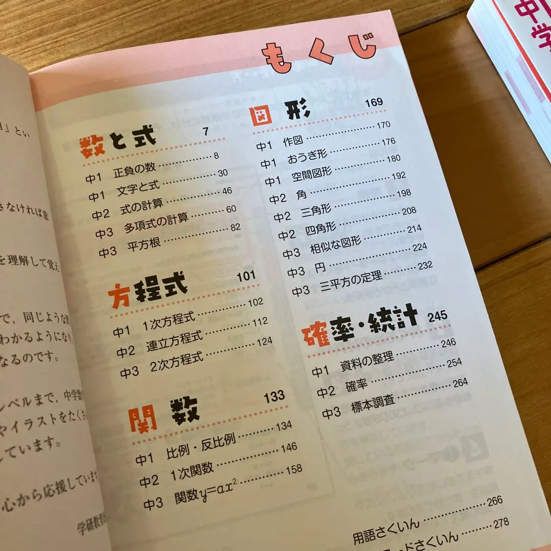 Junior high school mathematics Japanese language, each one is easy to understand