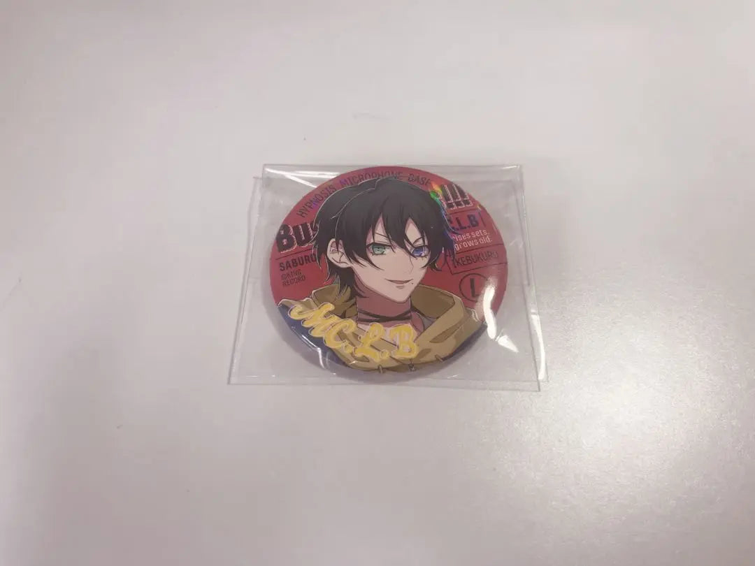 Hypnosis Microphone Hypnosis Yamada Saburo Can Badge