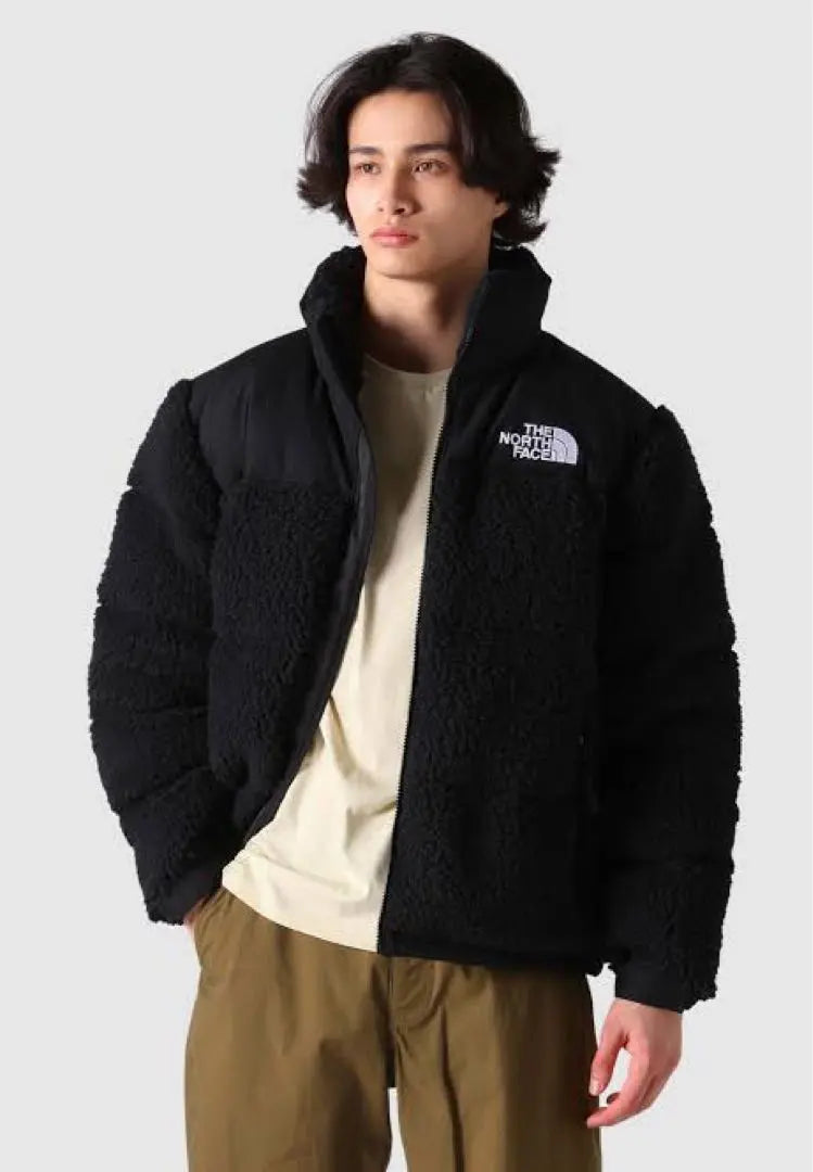 No disponible en Japón North Face Sherpa Nupsi XXL Black High Pile | 日本未発売 ノースフェイス シェルパ ヌプシ XXL ブラック 黒 ハイパイル