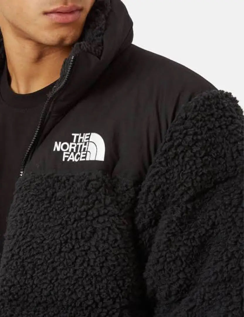 No disponible en Japón North Face Sherpa Nupsi XXL Black High Pile | 日本未発売 ノースフェイス シェルパ ヌプシ XXL ブラック 黒 ハイパイル