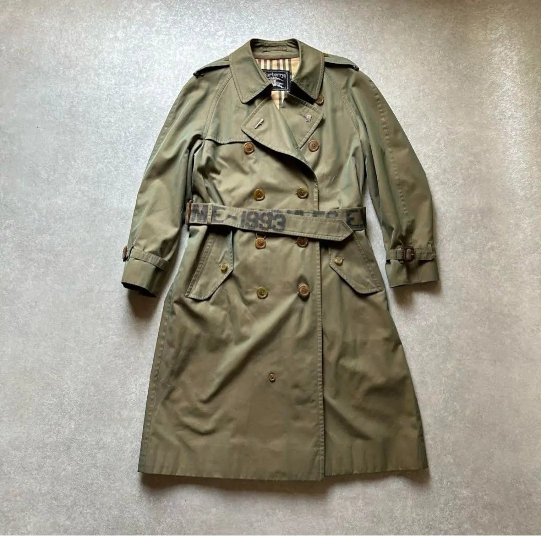 One-of-a-kind** Burberrys Nova Check Trench Coat Equivalent to M Size | 一点物** Burberrys ノバチェック トレンチコート Mサイズ相当