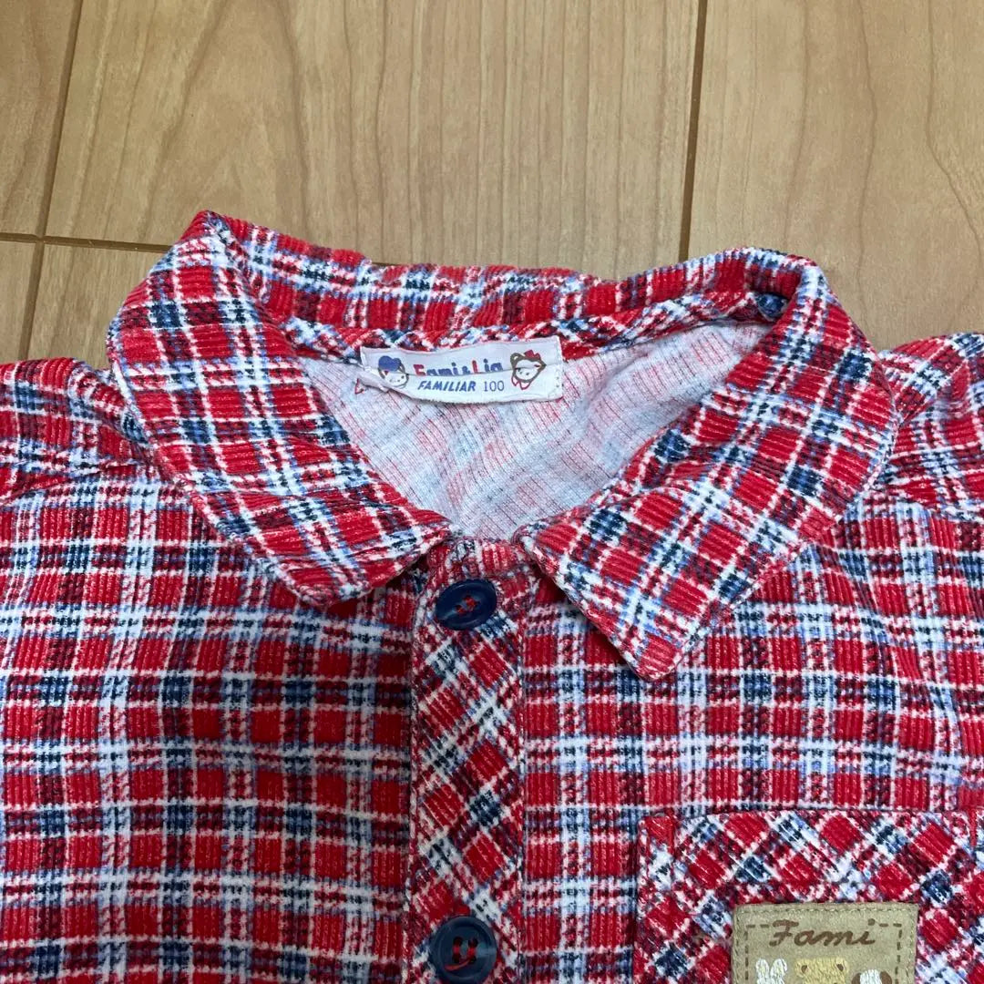 Camisa cuadros familia camisa cuadros | ファミリア チェックシャツ シャツ チェック