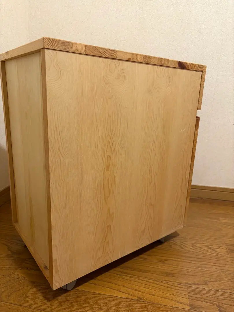 [MUJI] Desk Cabinet Pine Wood