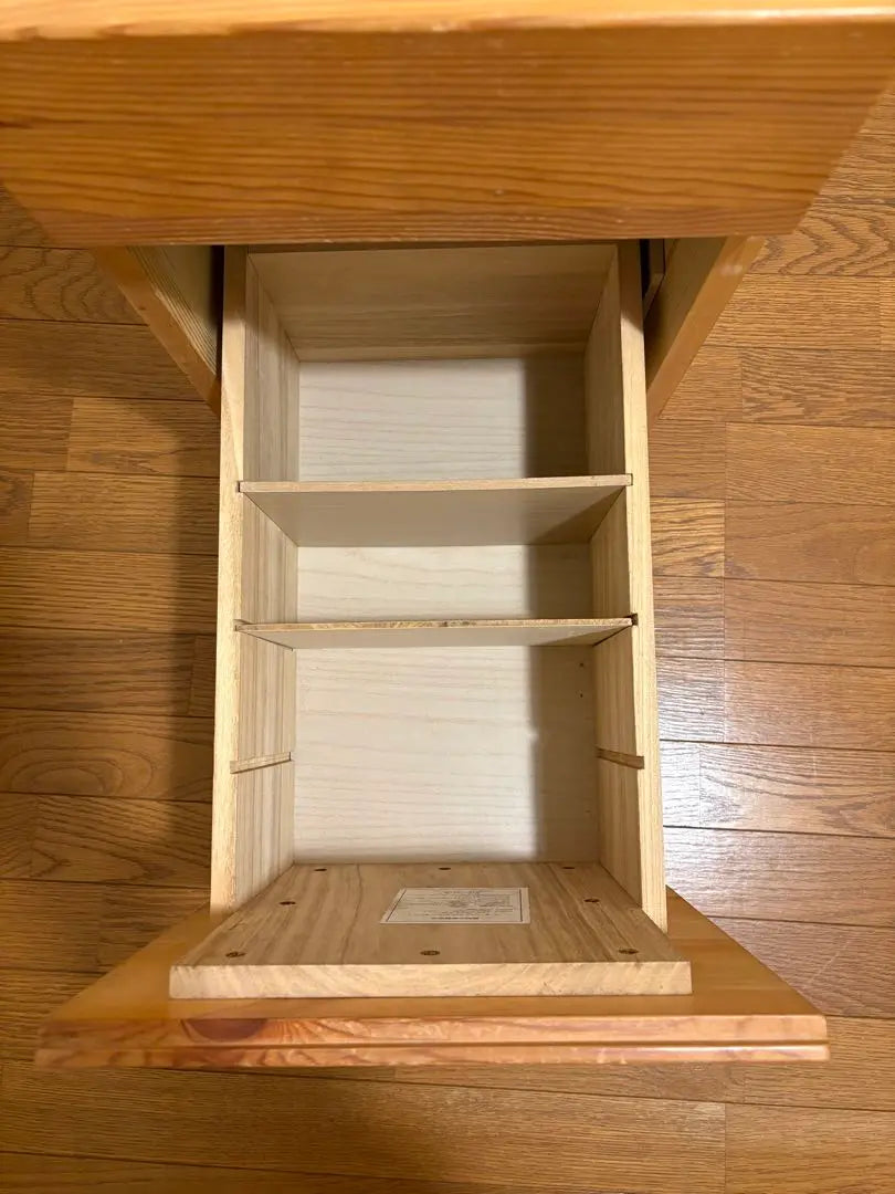 [MUJI] Mueble de escritorio de madera de pino