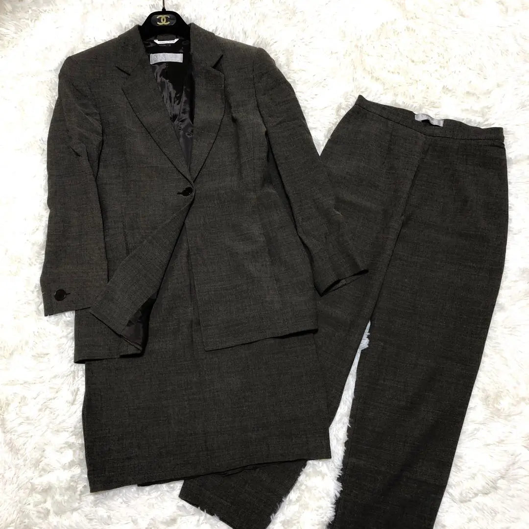 [Silver tag 3 -piece set] Maxmara MAXMARA Pants Suit Skirt