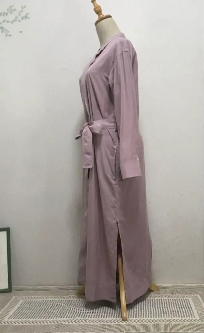 Wim Gazette Pink Long Gown F Pink Spring Coat Dress