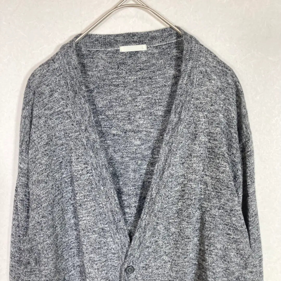 GU Cardigan, Beautiful condition, Gray, Oversized, L, Cotton, Linen