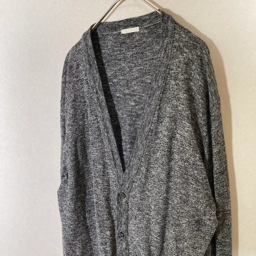 GU Cardigan, Beautiful condition, Gray, Oversized, L, Cotton, Linen