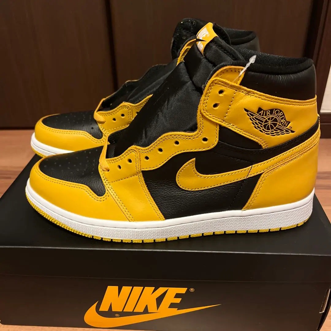 [Nueva etiqueta negra] NIKE AJ1 High OG "Pollen" 28cm