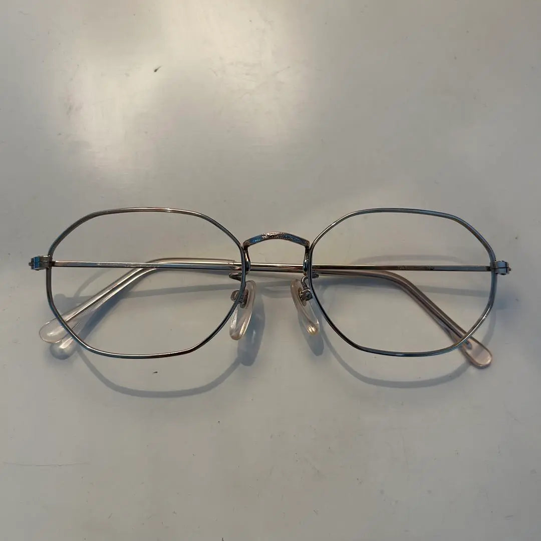 14K gold-plated vintage frame glasses