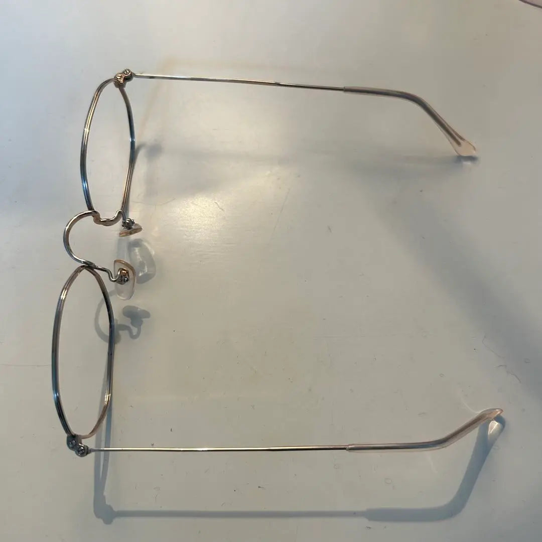 14K gold-plated vintage frame glasses