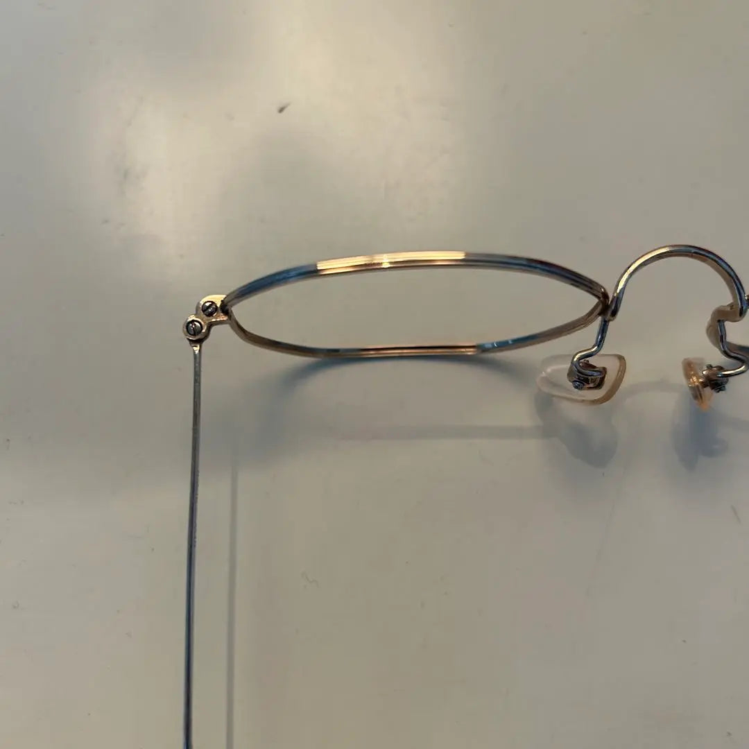 14K gold-plated vintage frame glasses