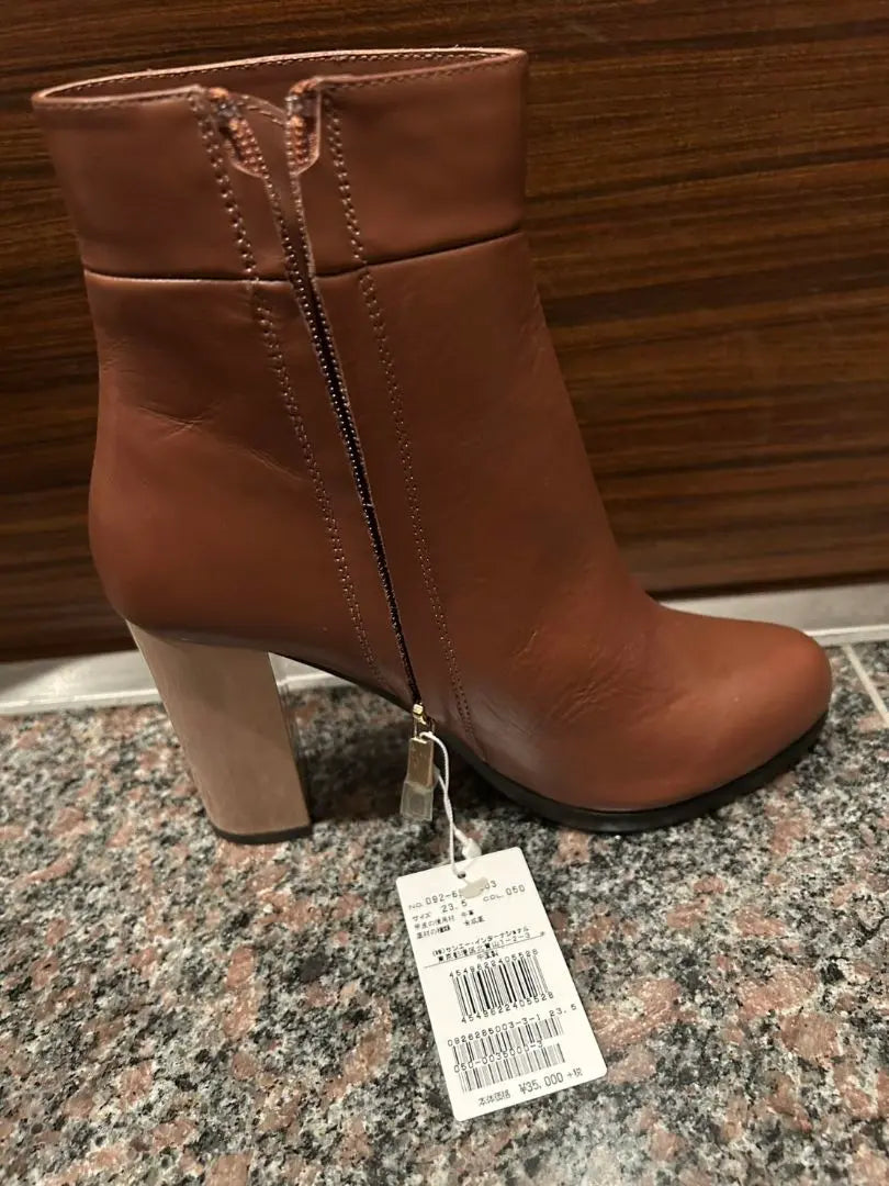 JILLSTUART Botas cortas Marrón 23,5cm