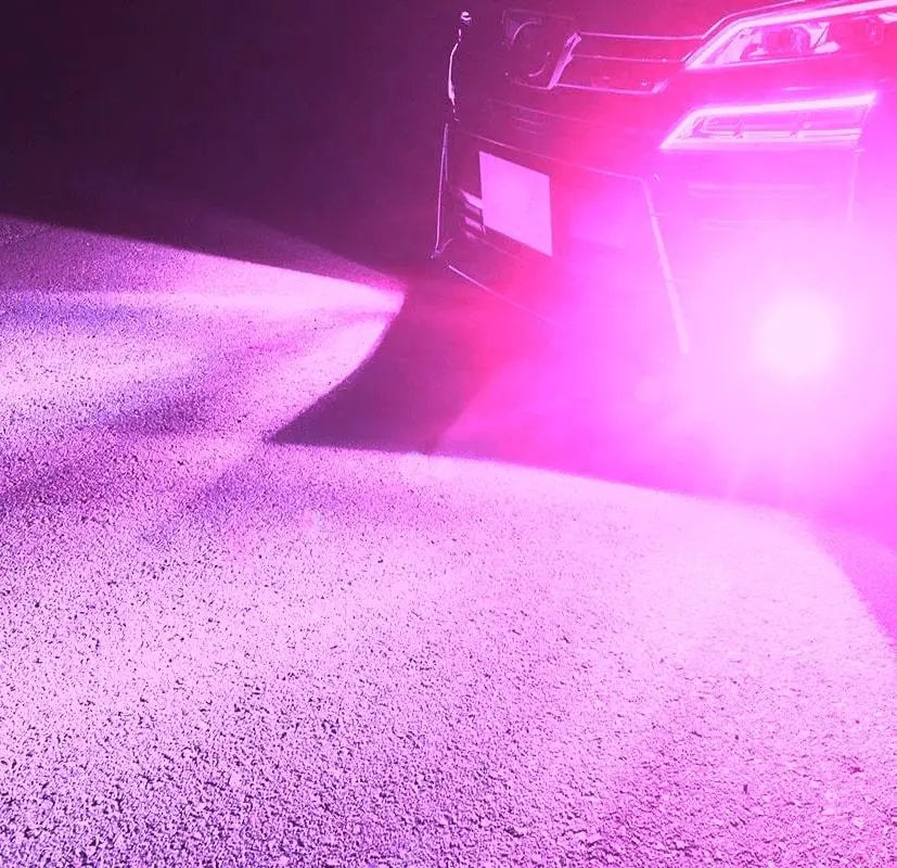 Amazing brightness! pink! 28,000LM‼ HB4 Fog Lamp