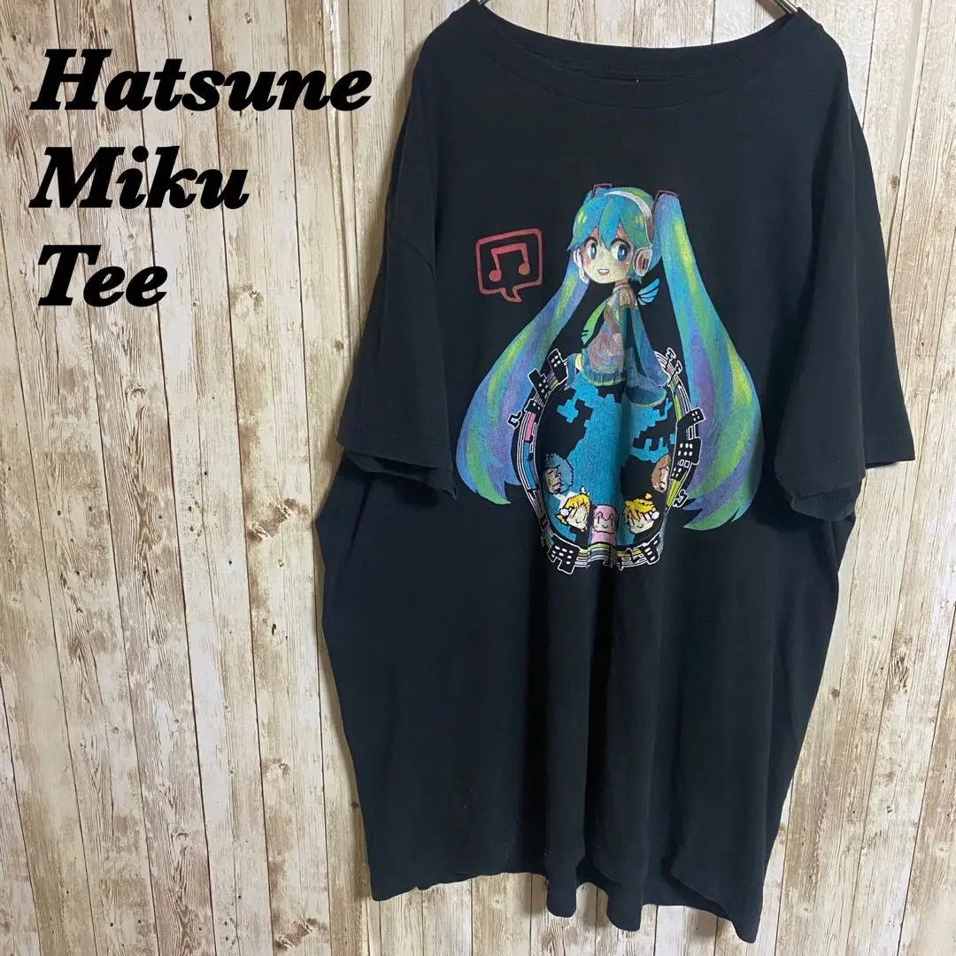 [D75] Hatsune Miku Hatsune Miku Crypton Future Print Tee