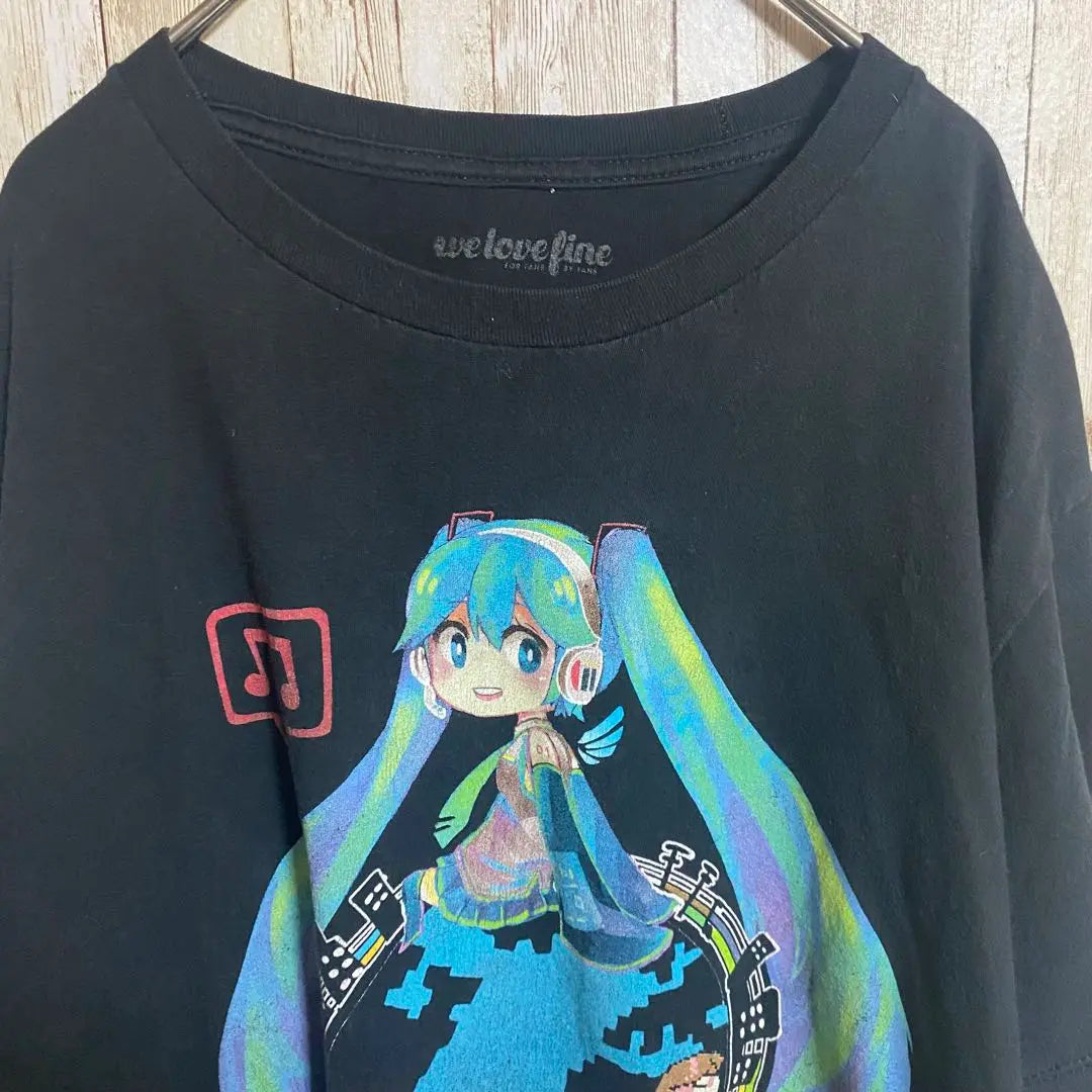 [D75] Camiseta con estampado Crypton Future de Hatsune Miku