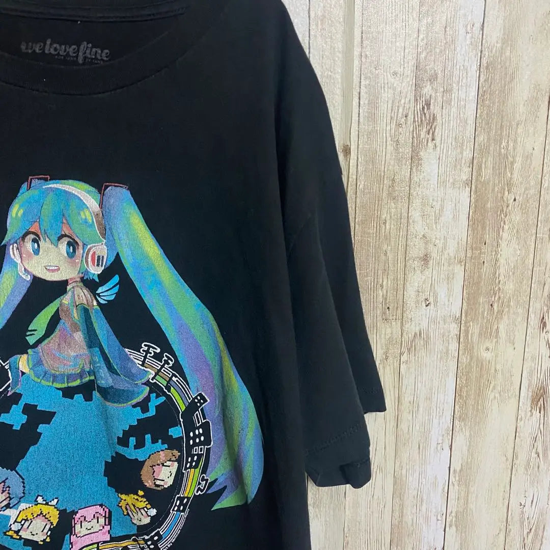 [D75] Hatsune Miku Hatsune Miku Crypton Future Print Tee