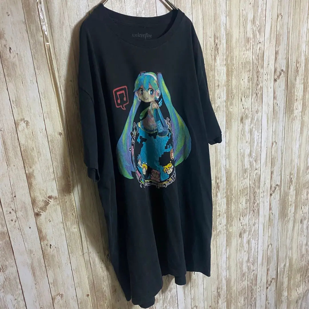 [D75] Hatsune Miku Hatsune Miku Crypton Future Print Tee