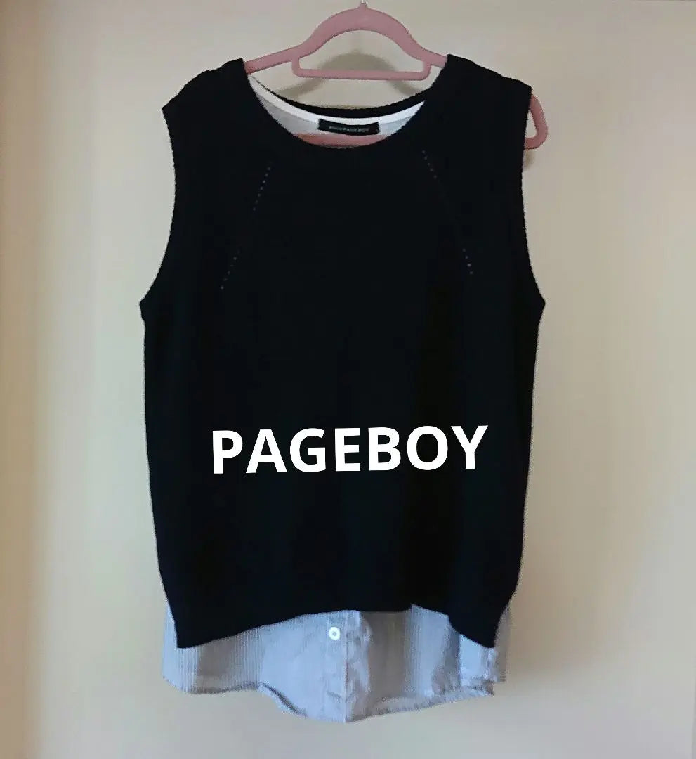 PAGEBOY sleeveless knit