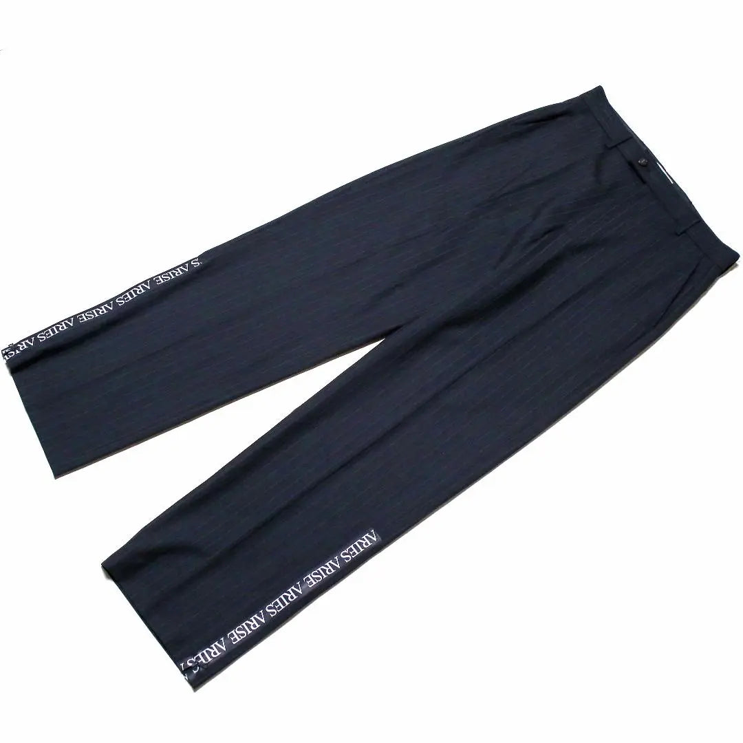 ARISE Zip Stripe Slacks 26