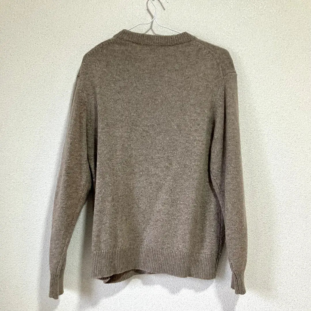 GU Lamb Blend Crew Neck Sweater (Long Sleeve) Men's S