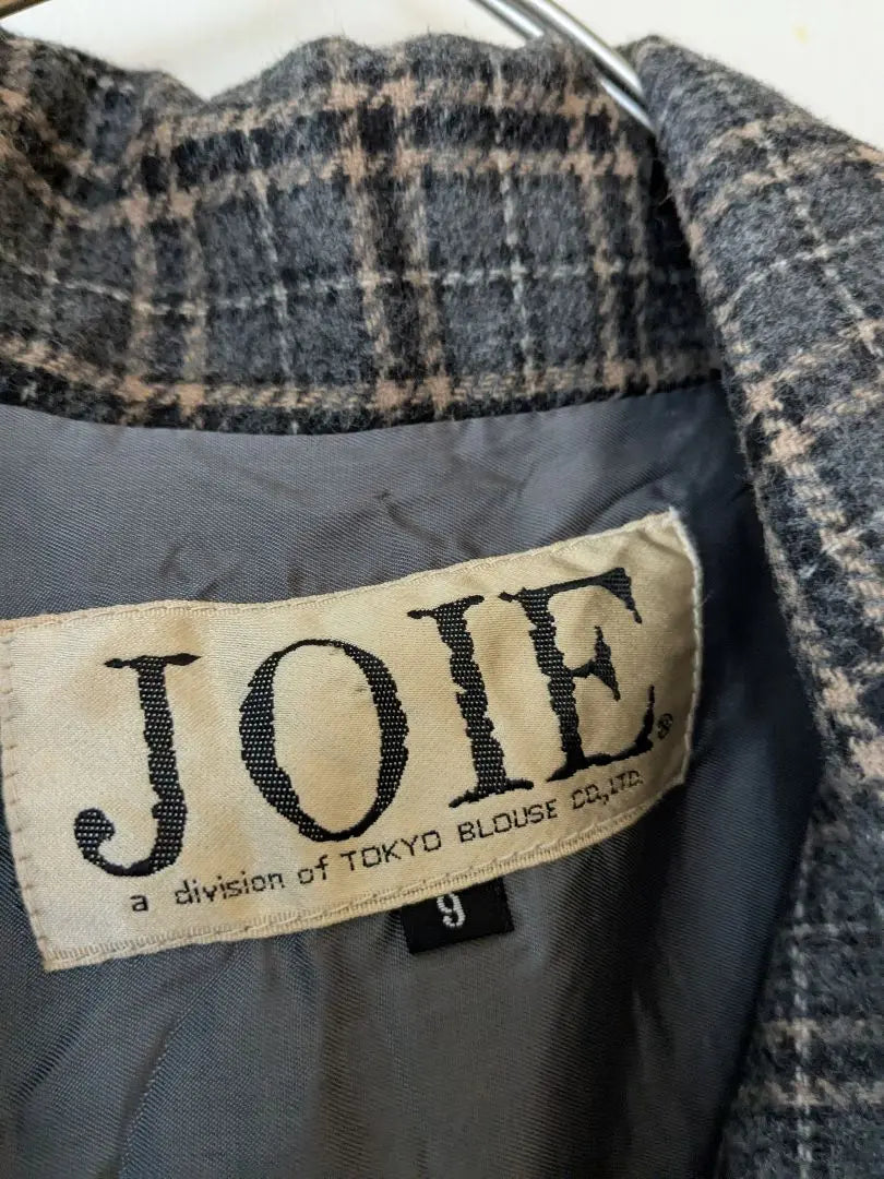 Retro precious fairygrunge❋JOIE❋Checked long coat