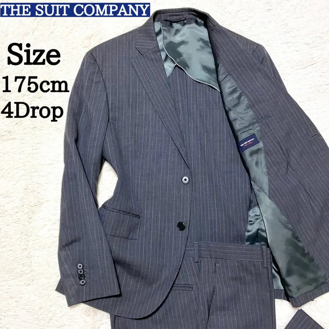 ✦ Beautiful goods ✦ THE SUIT COMPANY Suit Setup Gray L size