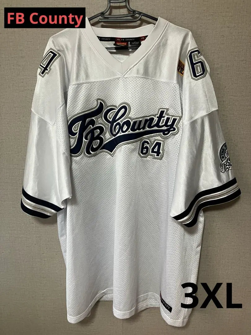 [Good condition] FB County Game Shirt 3XL Chicano Bboy