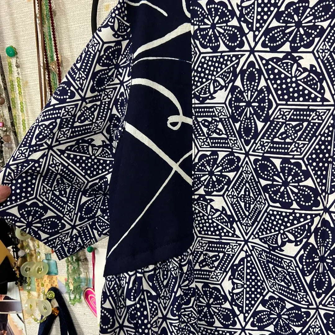 Valentine's Day bargain only on the 14th ♡ Kimono remake tunic yukata