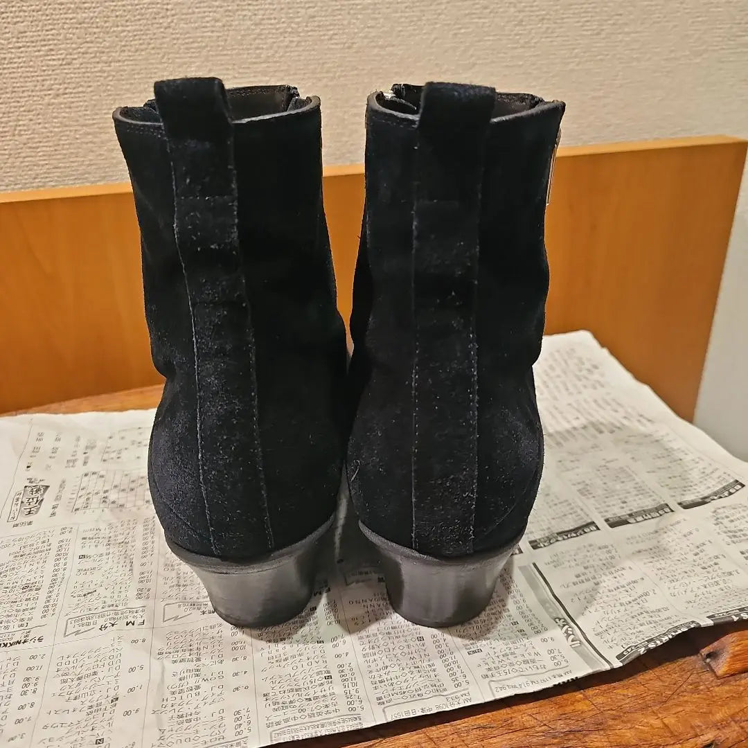 No discount ❕CoSTUME NATIONAL suede zip boots | 値引き不可❕CoSTUME NATIONAL スエードジップブーツ