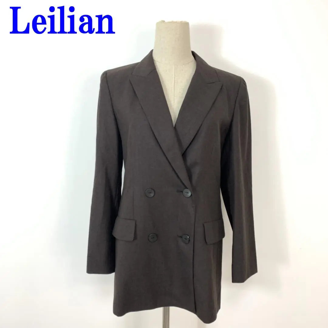 Lellian Tailored Jacket Wool Brown 7 C2134